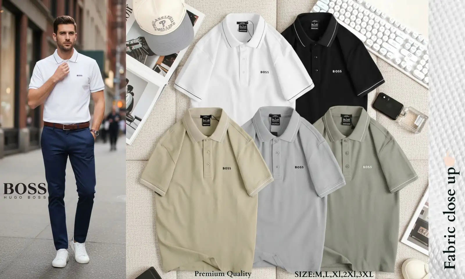 BOSS Polo Cotton (HQ) (new fabric)